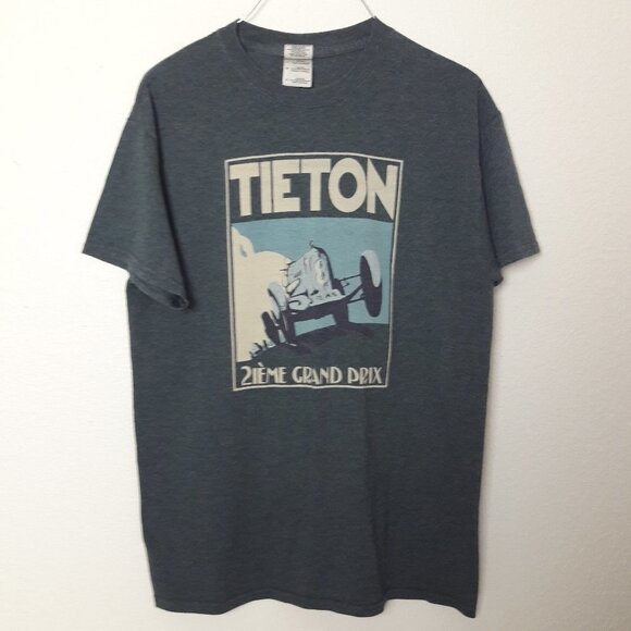 Gildan Other - Tieton 2ieme Grand Prix Graphic Tee Shirt M retro
